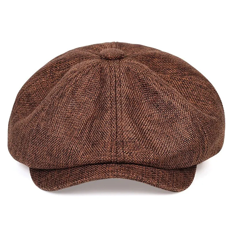AliExpress Men's Retro Octagonal Newsboy Cap, view 3