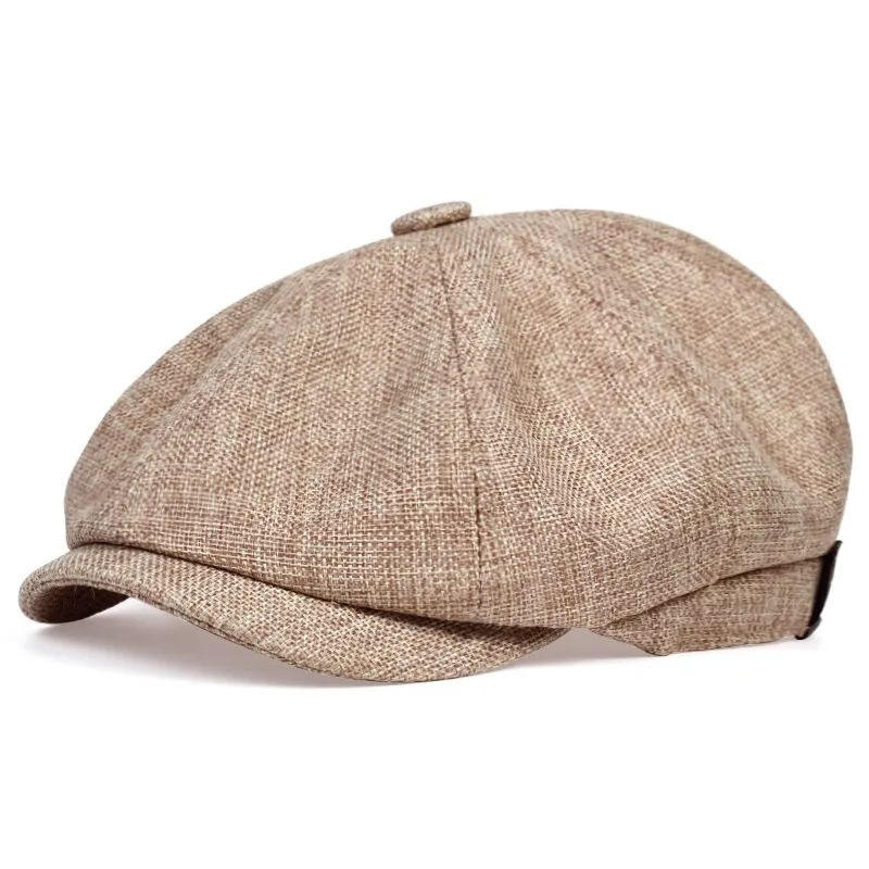 AliExpress Men's Retro Octagonal Newsboy Cap, view 5