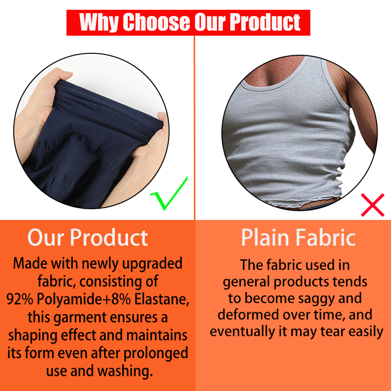 AliExpress Men Compression Vest Sleeveless Shapewear Slimming Body Shaper Shirt Gym Workout Corset Tummy Control Tank Top Abs Abdomen, view 2