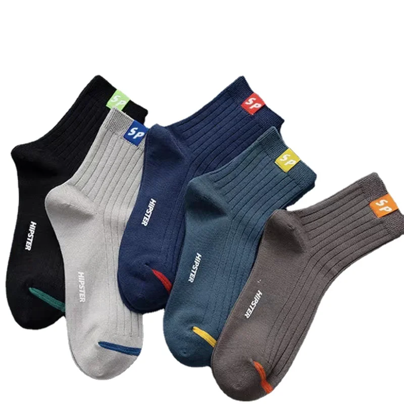 AliExpress Men Letters Socks mid Length Fashion Socks Comfortable Soft Lightweight Breathable Casual Socks for Versatile Wear