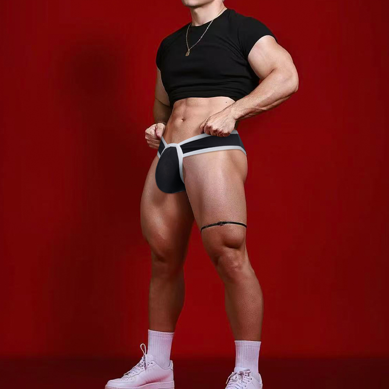 AliExpress Men Modal 3D Pouch Briefs Athletic Sports Male Breathable Skin-friendly Soft Underwear High Stretch Underpants for Daily Wear, view 5