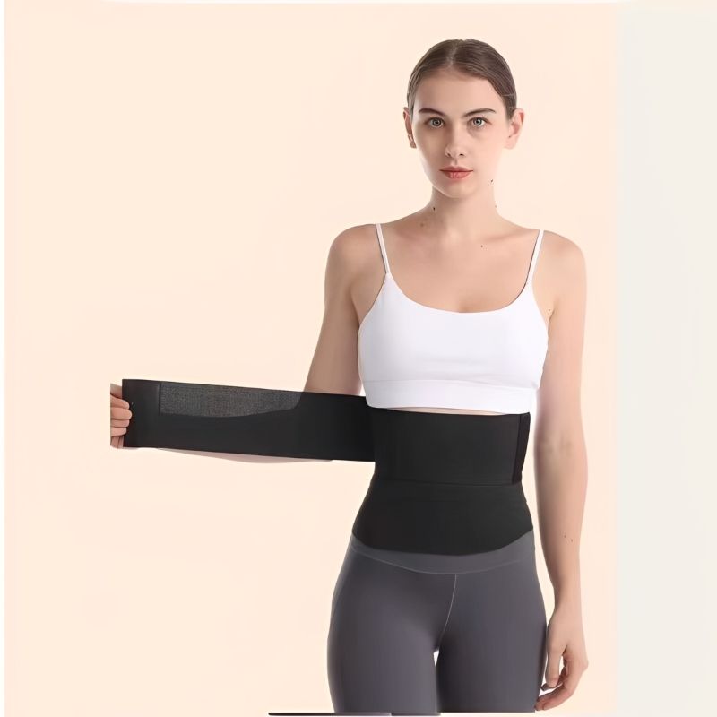 AliExpress Men Neoprene Sauna Sweat Waist Trainer Wrap Belt Tummy Control Slimming Body Shaper Fat Burn Weight Loss Corset, view 2