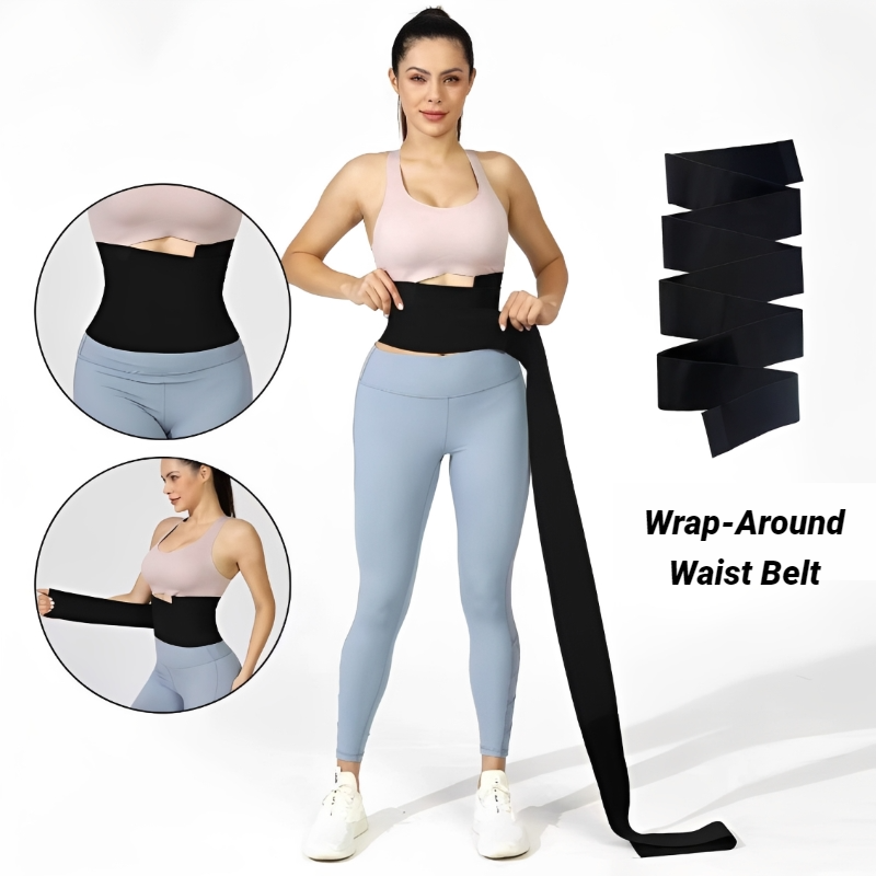AliExpress Men Neoprene Sauna Sweat Waist Trainer Wrap Belt Tummy Control Slimming Body Shaper Fat Burn Weight Loss Corset, view 3