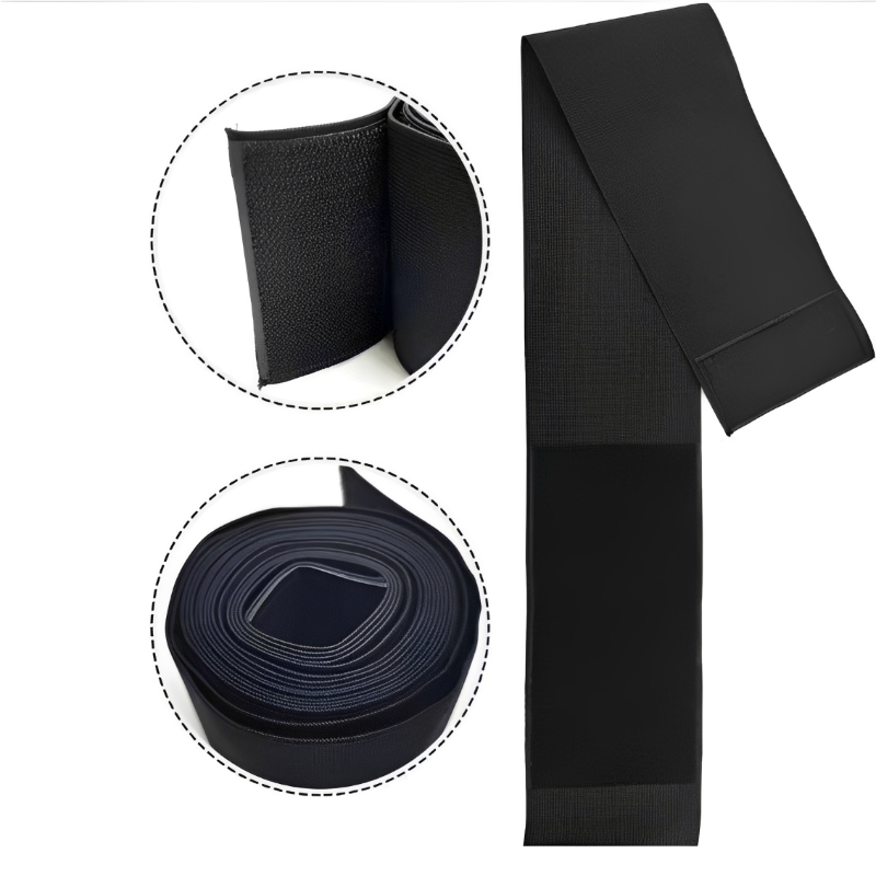 AliExpress Men Neoprene Sauna Sweat Waist Trainer Wrap Belt Tummy Control Slimming Body Shaper Fat Burn Weight Loss Corset, view 5