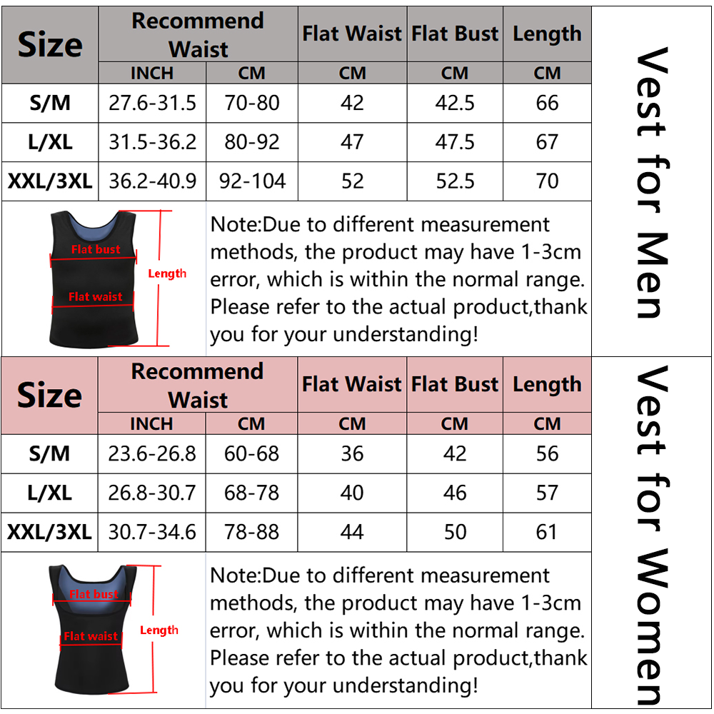 AliExpress Men Neoprene Sweat Sauna Vest Waist Trainer Slimming Body Shapers Vest Shapewear Corset Gym Underwear Women Fat Burn Tank Top, view 6