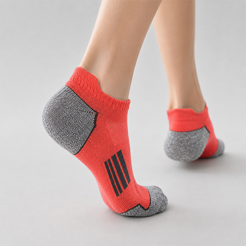 AliExpress Men's Athletic Ankle Socks Breathable Mesh Cushioned Low Cut Running Sports Sock High Quality Comfortable Fashionable Short Sox, view 5