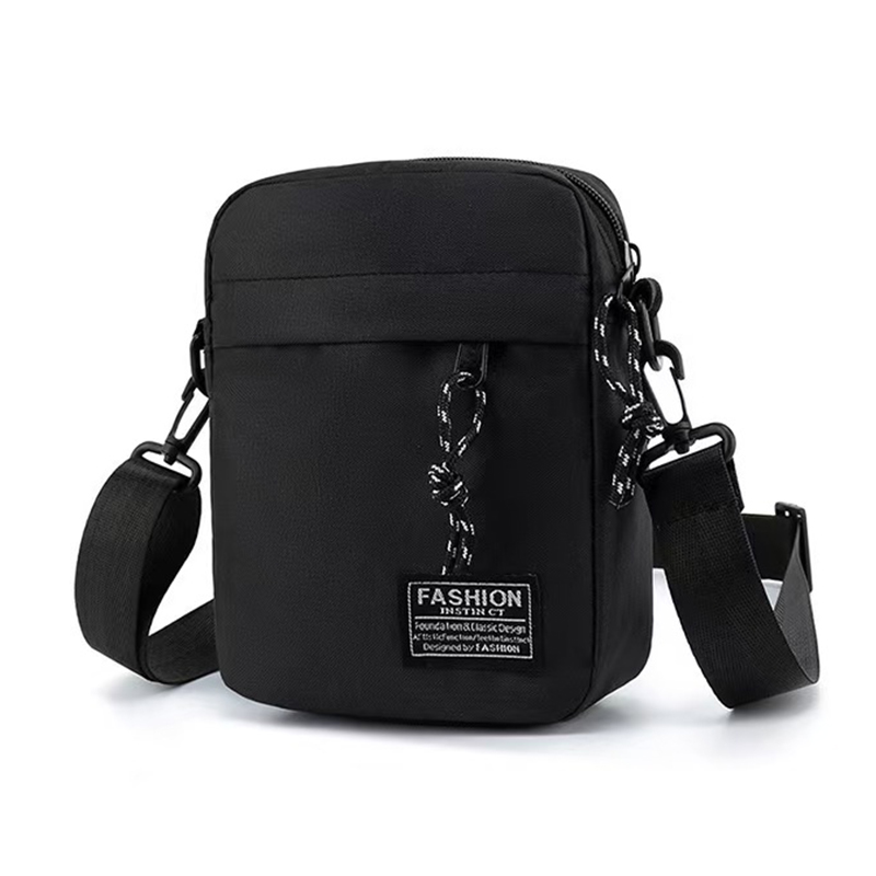 AliExpress Men's Bag, Available in Single Shoulder or Cross-Body Design, Suitable for Daily Use During School. Made of Nylon Material., view 4