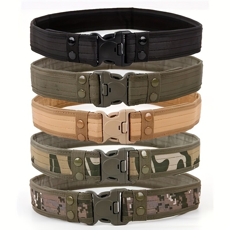 AliExpress Men's Camouflage Tactical Nylon Belt