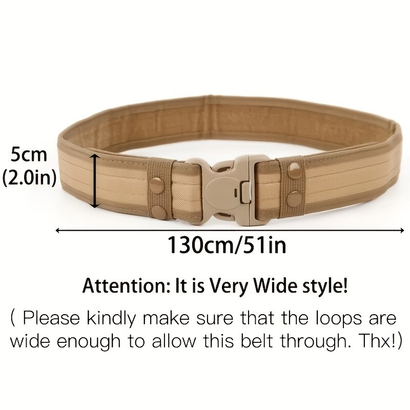 AliExpress Men's Camouflage Tactical Nylon Belt, view 4