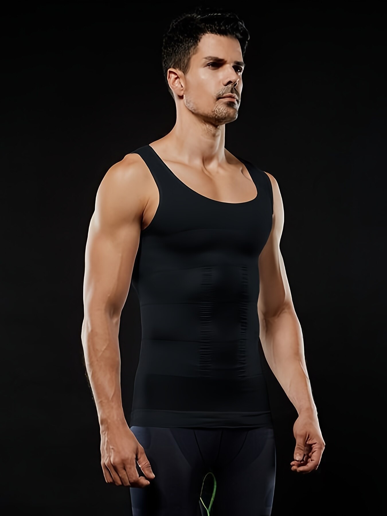 AliExpress Men's Compression Body Shaper Tank Top, Slimming Vest, view 2