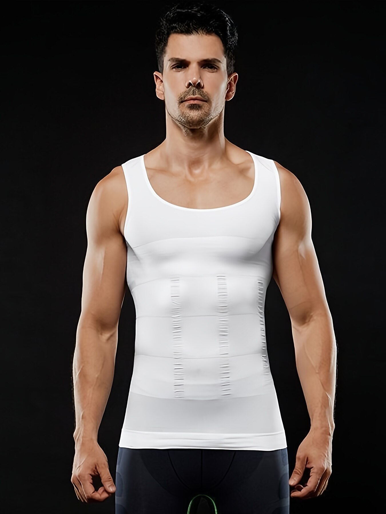 AliExpress Men's Compression Body Shaper Tank Top, Slimming Vest, view 5