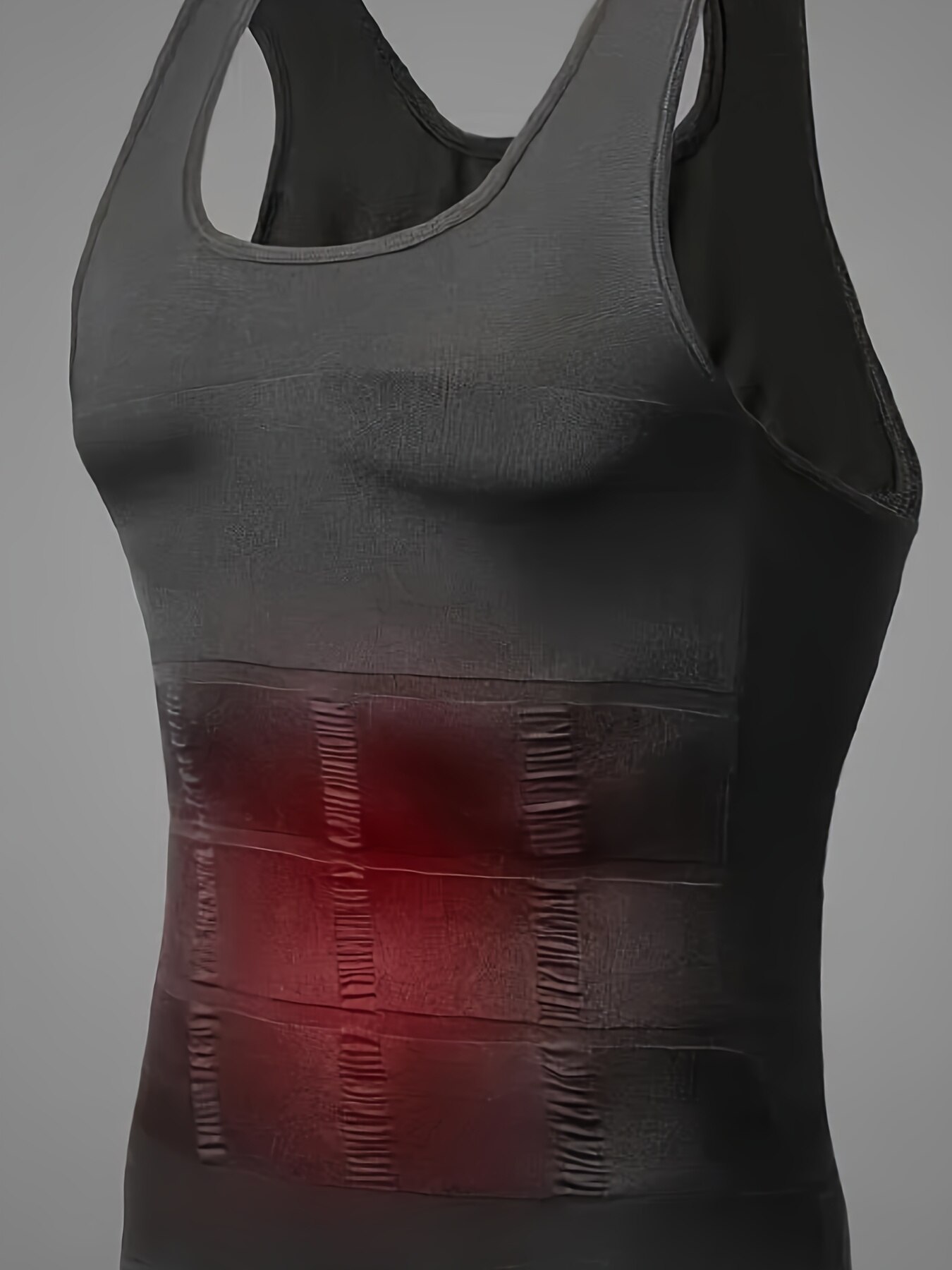 AliExpress Men's Compression Body Shaper Tank Top, Slimming Vest, view 6