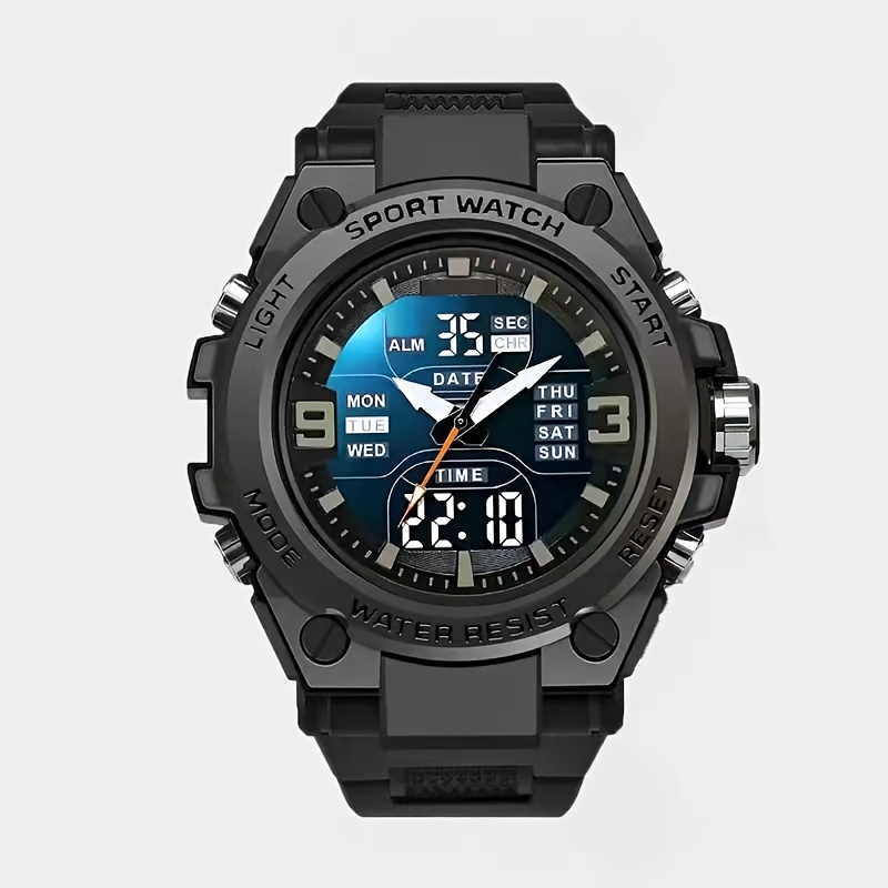 AliExpress Men's Digital Sports Watch with Alarm and Timer, view 6