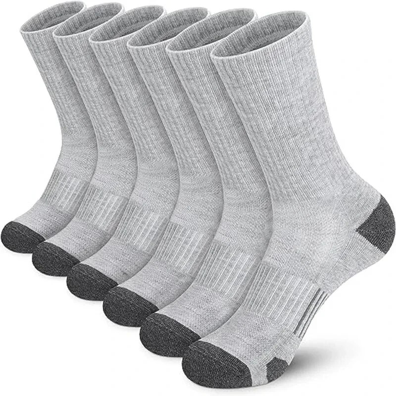AliExpress Men's High-Performance Gym & Outdoor Socks – Soft, Comfortable with Enhanced Traction for Soft Surfaces