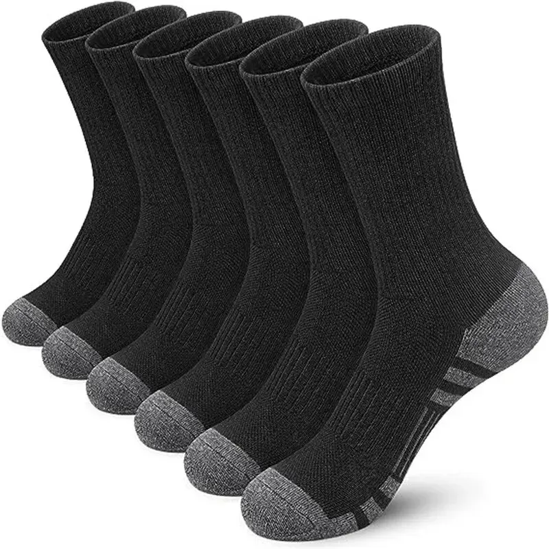 AliExpress Men's High-Performance Gym & Outdoor Socks – Soft, Comfortable with Enhanced Traction for Soft Surfaces, view 5