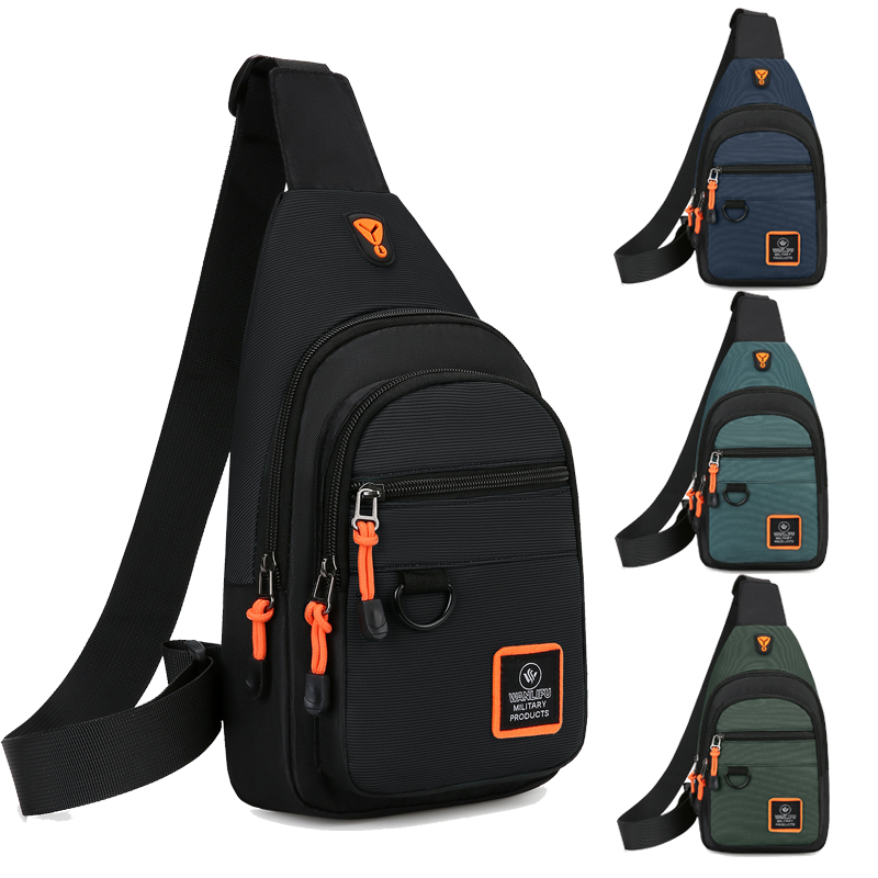 AliExpress Men's Leisure Outdoor Hiking Bike Shoulder Bag, Waterproof Sports Crossbody Bag, Travel Backpack, Men's Chest Bag, Shoulder Bag
