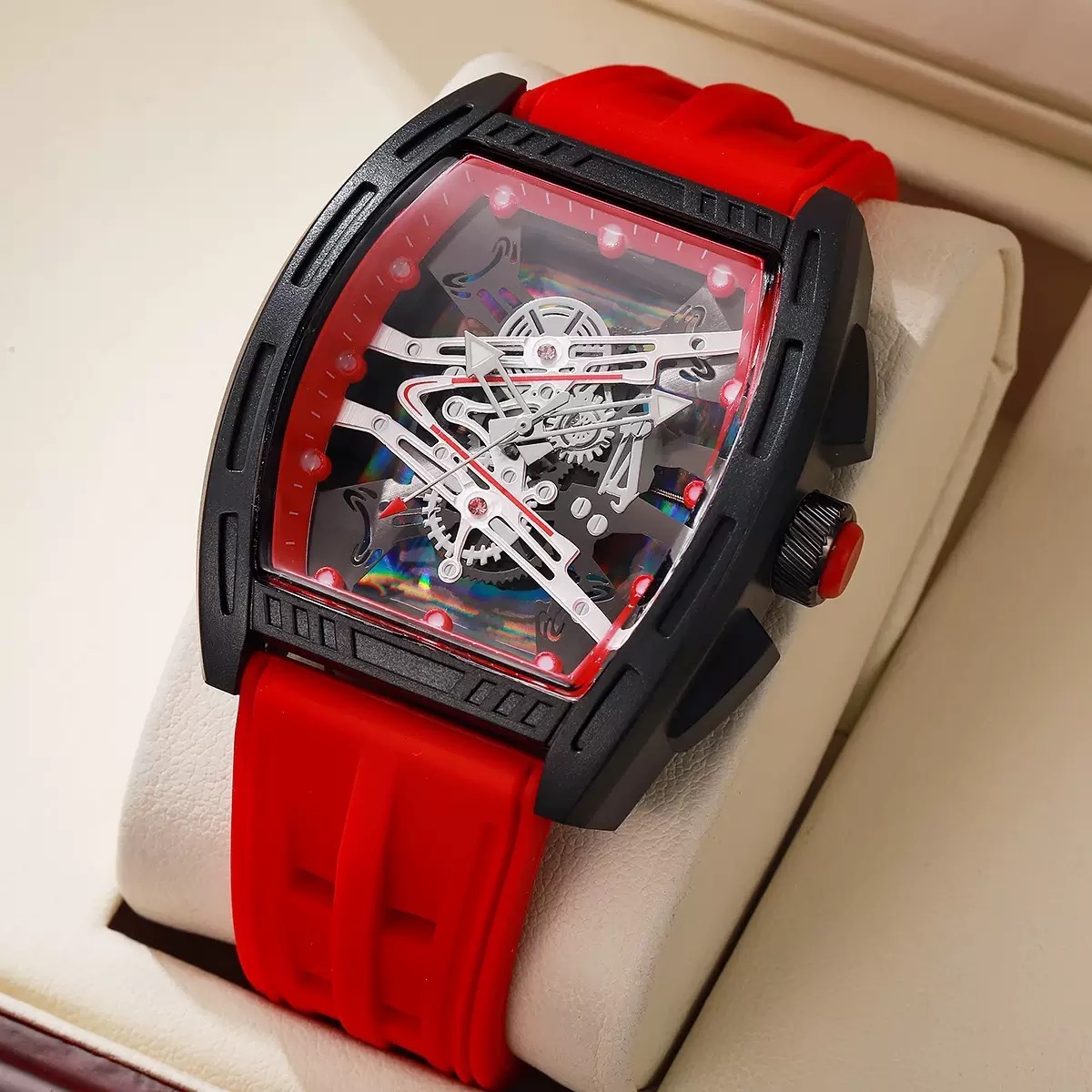 AliExpress Men's Sport Silicone Strap Quartz Watch