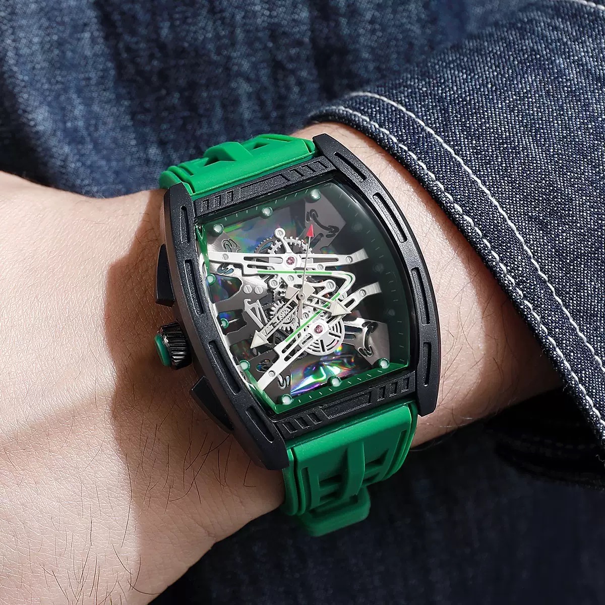 AliExpress Men's Sport Silicone Strap Quartz Watch, view 3