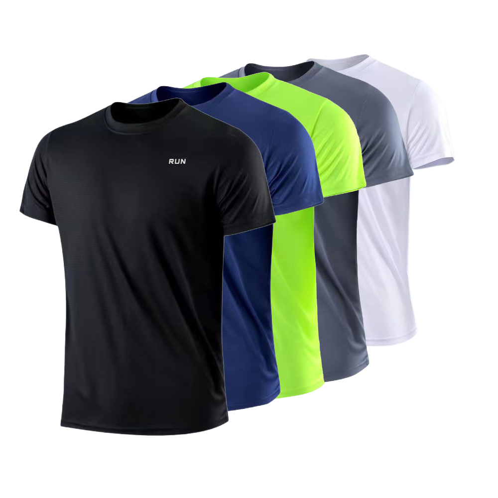 AliExpress Men's Quick-Dry Moisture-Wicking Gym T-Shirt
