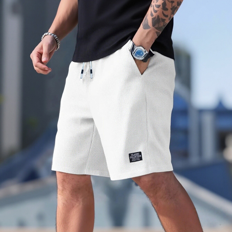 AliExpress Men's Shorts, Men's Casual Pants, Men's Beach Shorts, Men's Sports Shorts, New Fashion Textured Fabric, Breathable Pants, Suitable for Both Daily Casual Wear and Sports, view 5