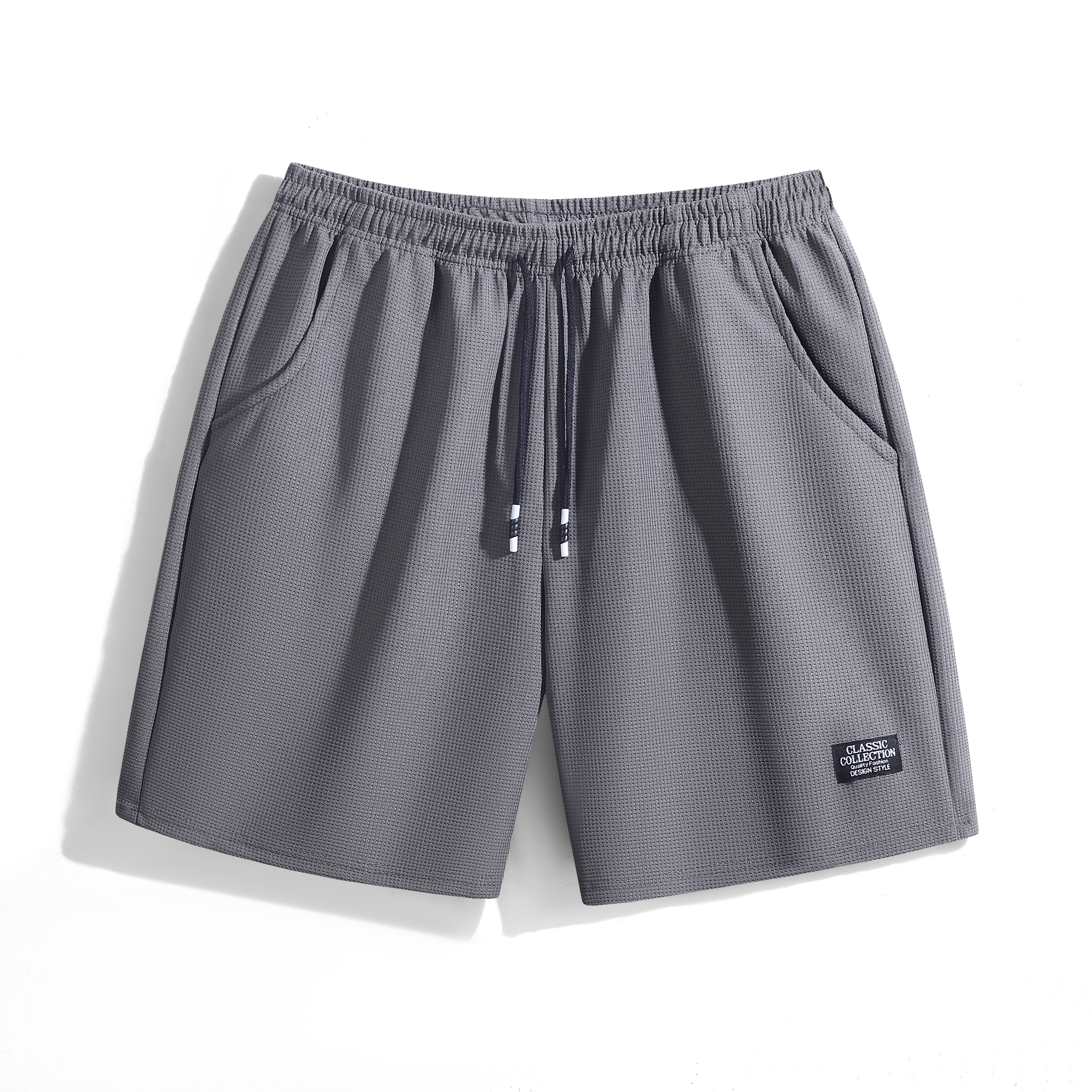 AliExpress Men's Textured Breathable Beach Shorts, view 5