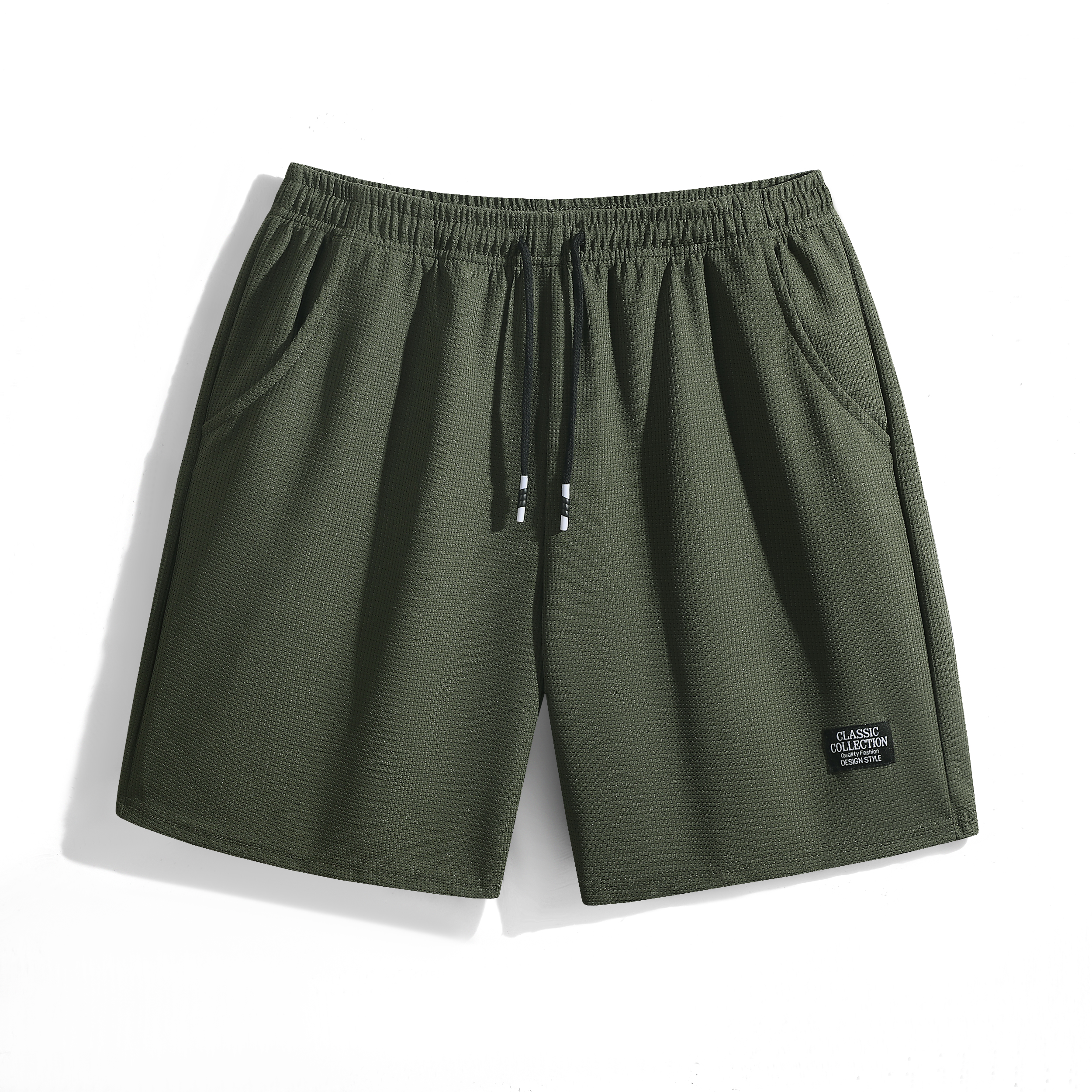AliExpress Men's Textured Breathable Beach Shorts, view 6