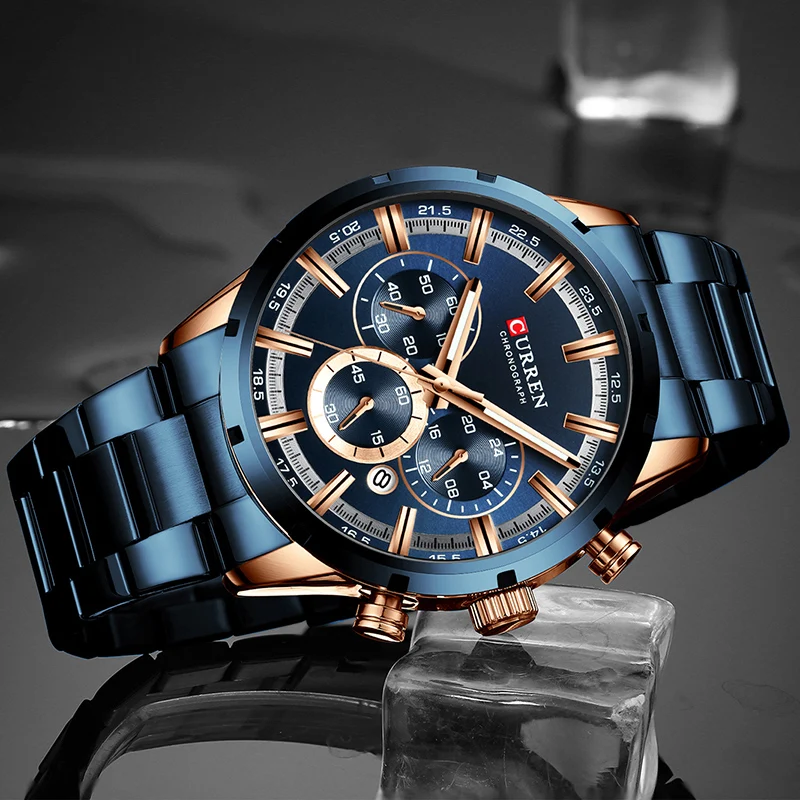 AliExpress Men's Six-Hand Calendar Quartz Watch, view 2
