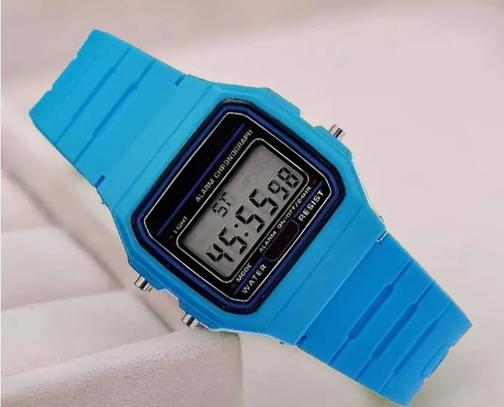 AliExpress Men's Square-Dial LED Digital Sport Watch, view 3