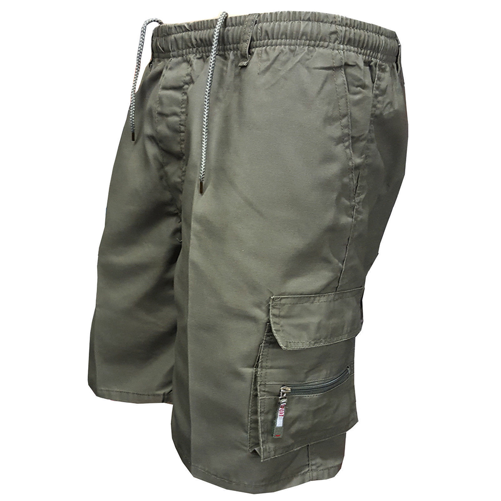 AliExpress Men's Tactical Cargo Shorts Fashion Pocket Military Shorts Summer Camouflage Jogging Sports Casual Male Work Hiking Short Pants, view 5