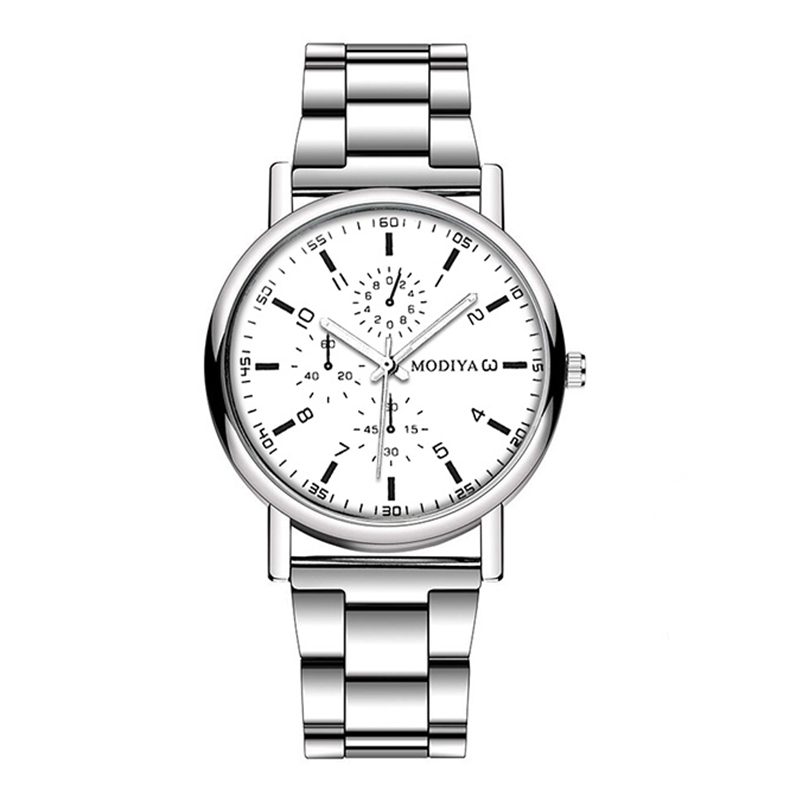 AliExpress Men's Casual Quartz Watch with Silver Alloy Band, view 6