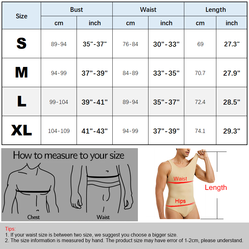 AliExpress Men Shapewear Bodysuit Tummy Control Abdomen Compression Slimming Bodysuit Sleeveless Open Crotch Undershirt Full Body Shaper, view 6