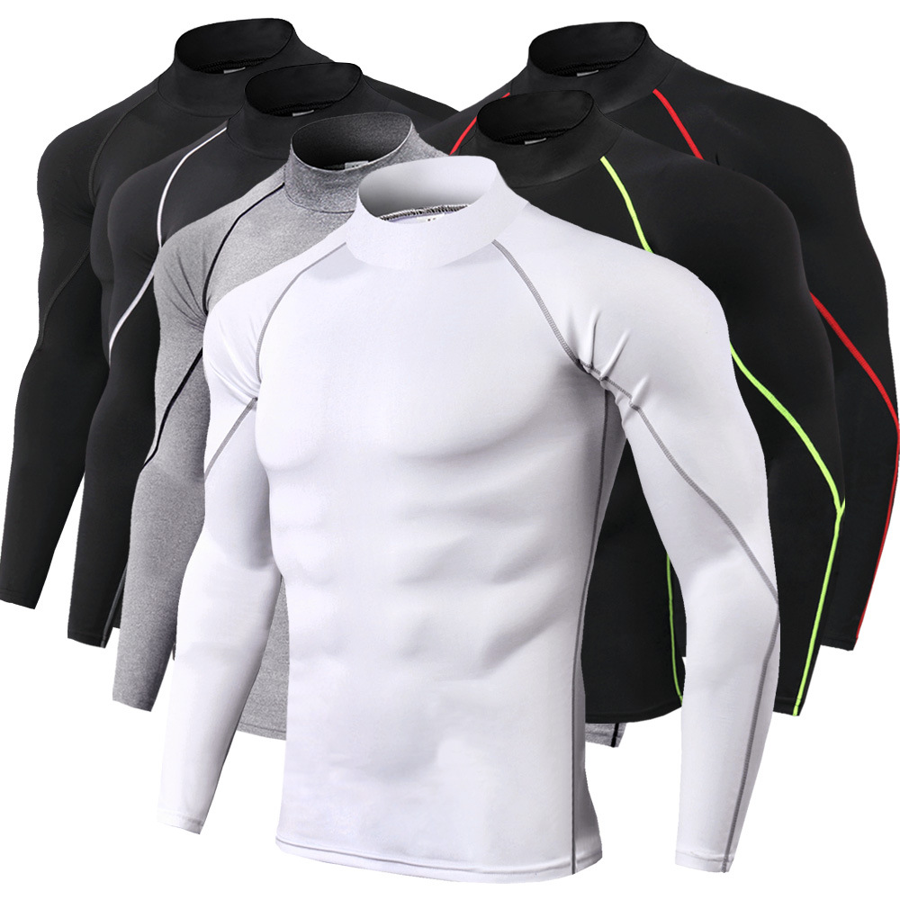 AliExpress Men's Long-Sleeve Quick-Dry Compression Shirt