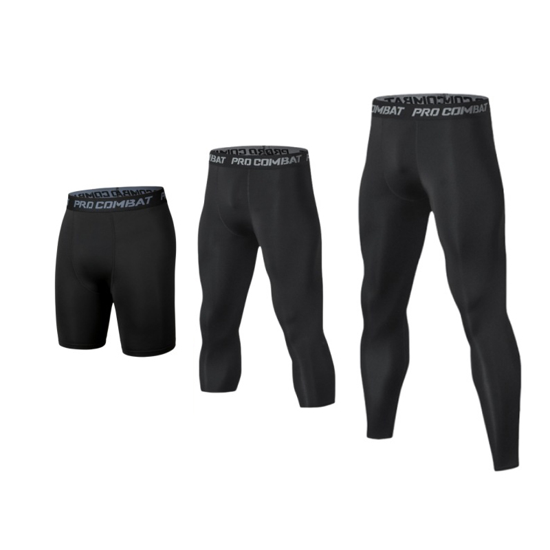 AliExpress Mens Compression Pants Tights Cool Dry Leggings Sports Baselayer Running Tights Athletic Workout Active Shorts