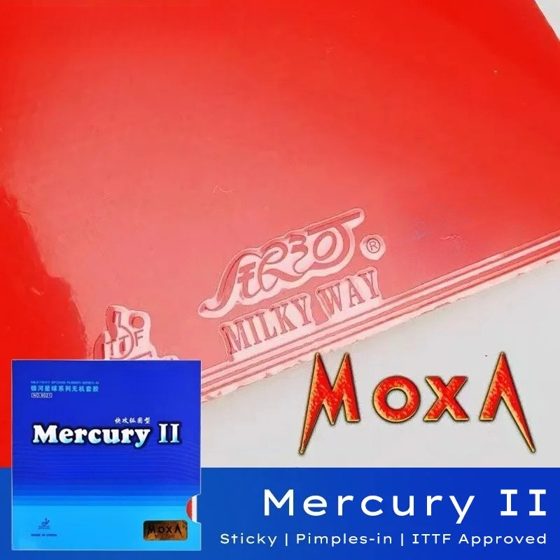 AliExpress Mercury 2 Table Tennis Rubber Pimples-in Ping Pong Rubber for Quick Attack with Loop