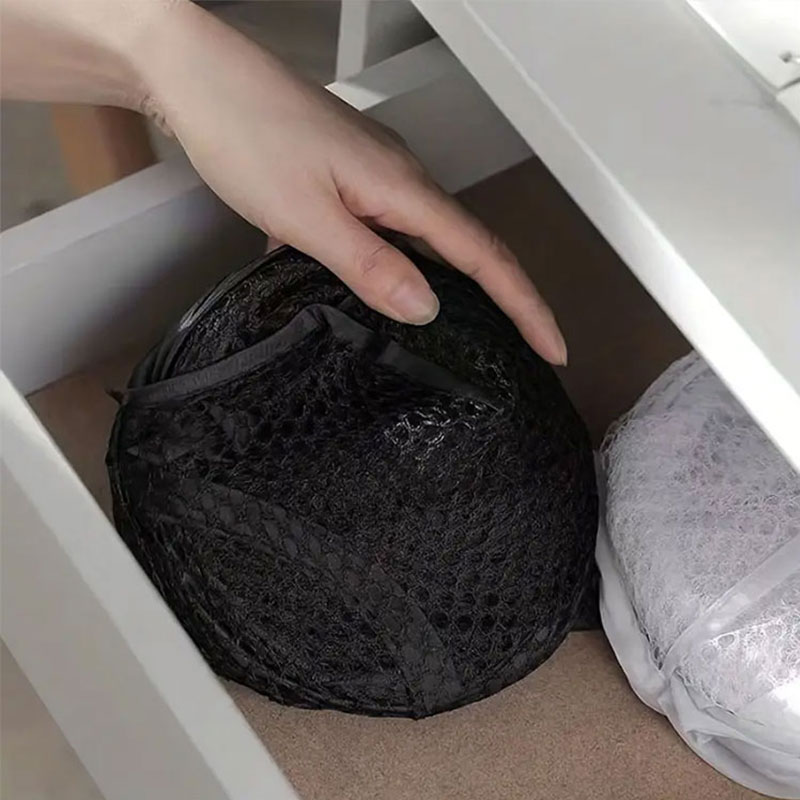 AliExpress Mesh Pop-up Laundry Basket, Foldable Dirty Clothes Storage Basket, Large Capacity Storage Basket, view 2