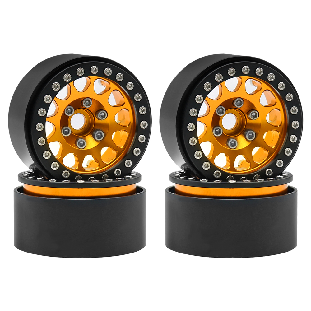 AliExpress Metal 1.9 Beadlock Wheel Rim Hub for 1/10 Hsp Redcat Rc4wd WRAITH Tamiya Axial SCX10 D90 HPI RC Car Spare Part, view 4