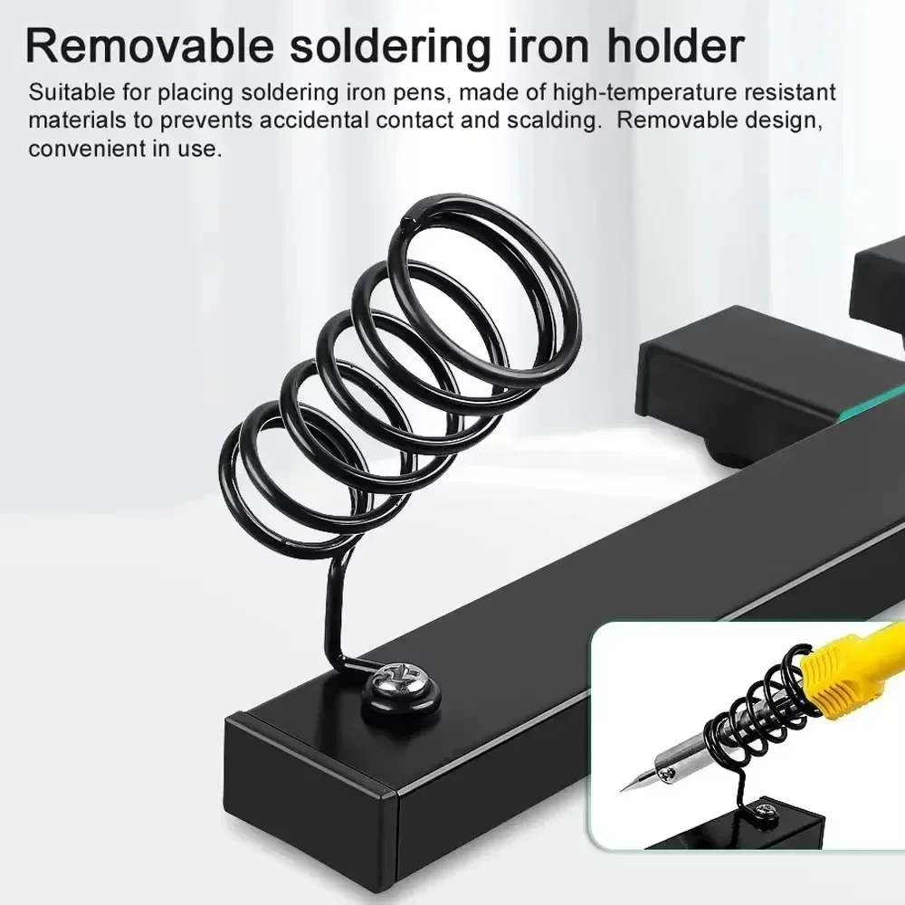 AliExpress Rotating Metal PCB Holder Soldering Stand, view 4
