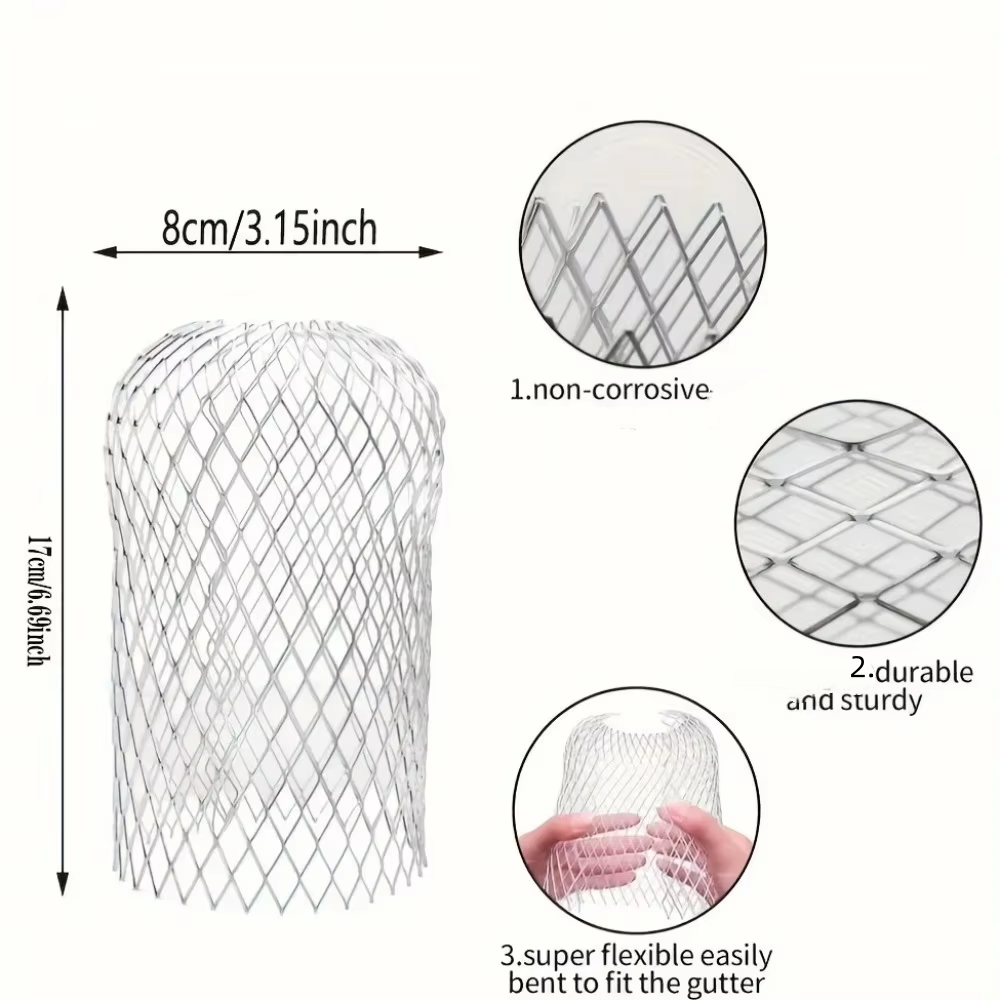 AliExpress Metal Mesh Gutter Guard for Drain Pipes, view 6
