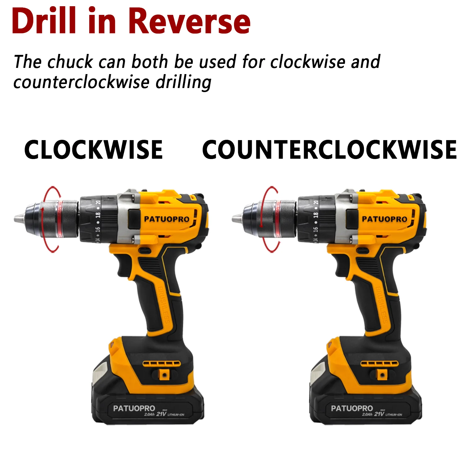 AliExpress Metal Heavy Duty 1/2-20UNF 13mm Keyless Drill Chuck Hex Shank/SDS/Socket Square Female Adaptor Hardware Tool Professional, view 4