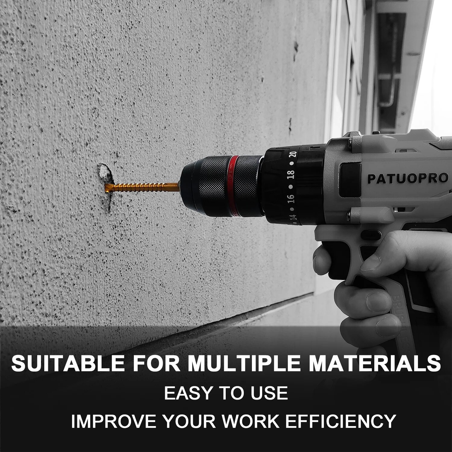 AliExpress Metal Heavy Duty 1/2-20UNF 13mm Keyless Drill Chuck Hex Shank/SDS/Socket Square Female Adaptor Hardware Tool Professional, view 5
