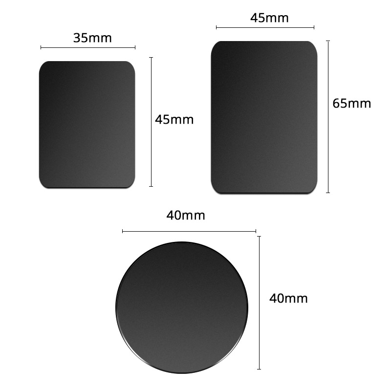 AliExpress Iron Metal Plate Sticker for Magnetic Car Mounts, view 3