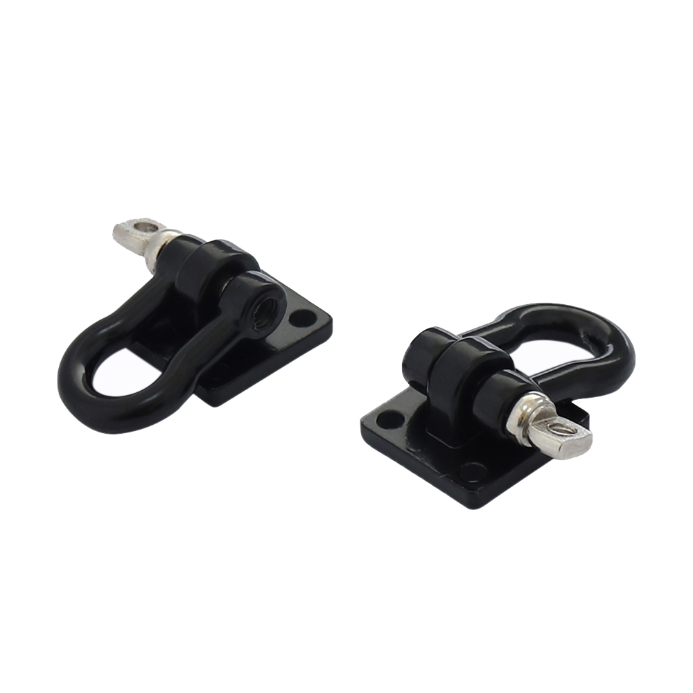 AliExpress Metal Recovery Drag Chains Trailer Hitch Shackle Winch Anchor for 1/10 RC Crawler TRX4 TRX6 SCX10 Wraith Capra Redcat MST CC01, view 4