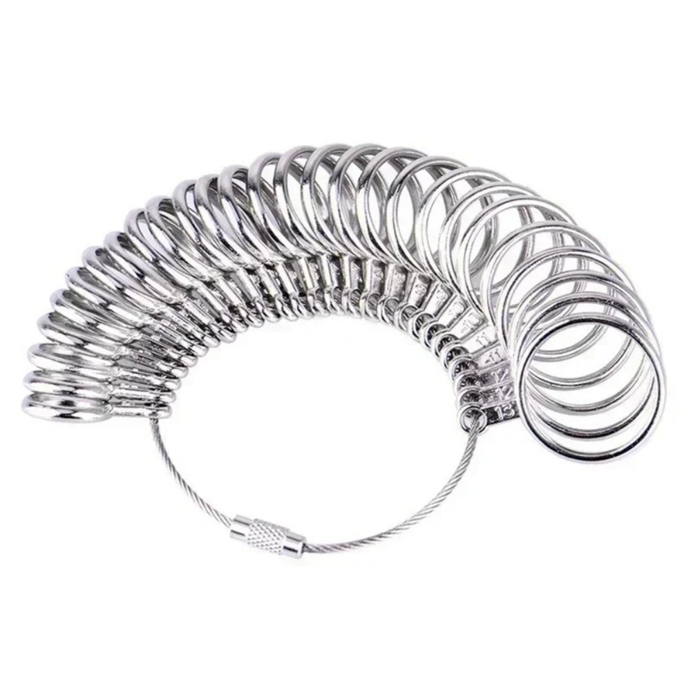 AliExpress Metal Ring Sizer Gauge and Mandrel Set, view 2
