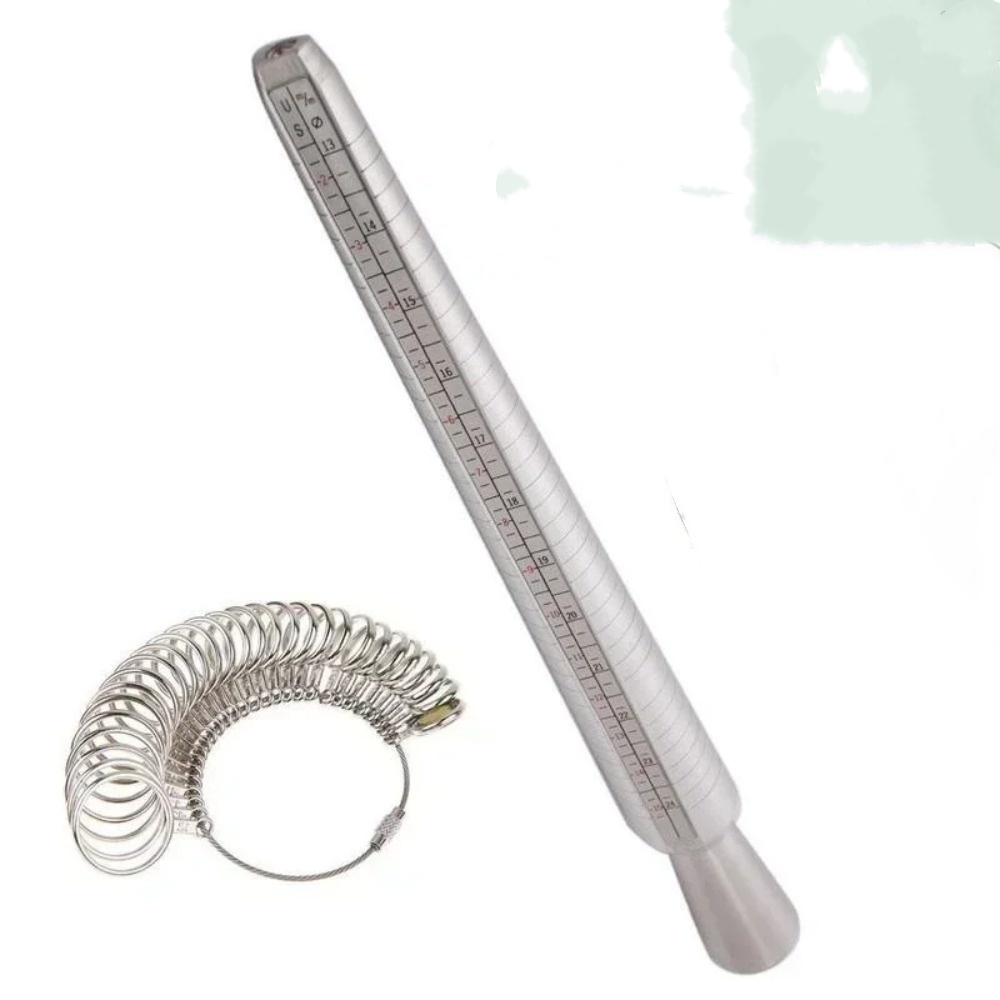 AliExpress Metal Ring Sizer Gauge and Mandrel Set, view 5