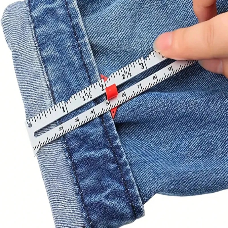 AliExpress Metal Sliding Seam Gauge Ruler for Sewing
