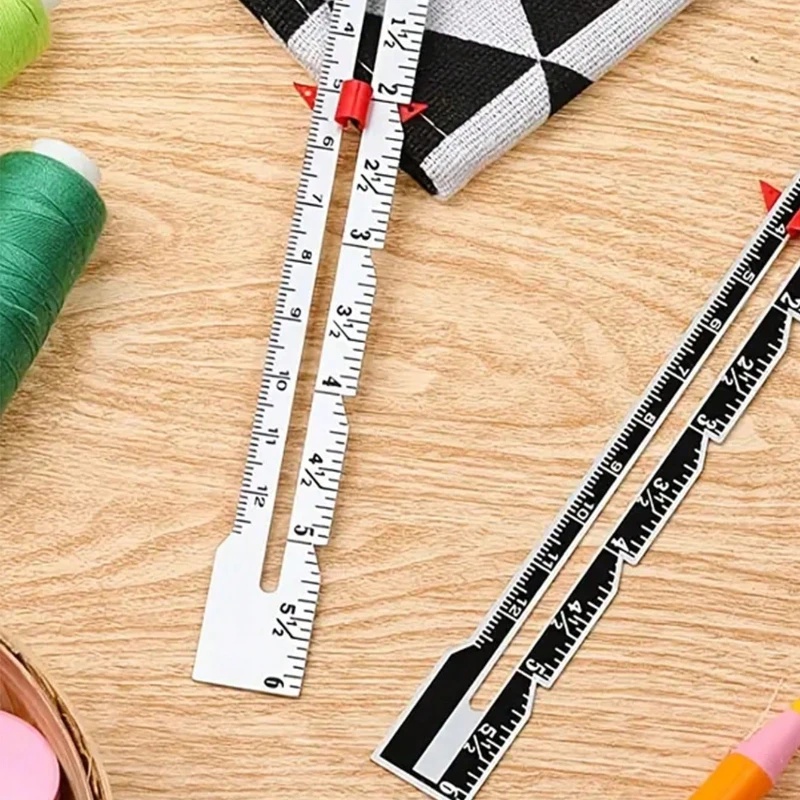 AliExpress Metal Sliding Seam Gauge Ruler for Sewing, view 2