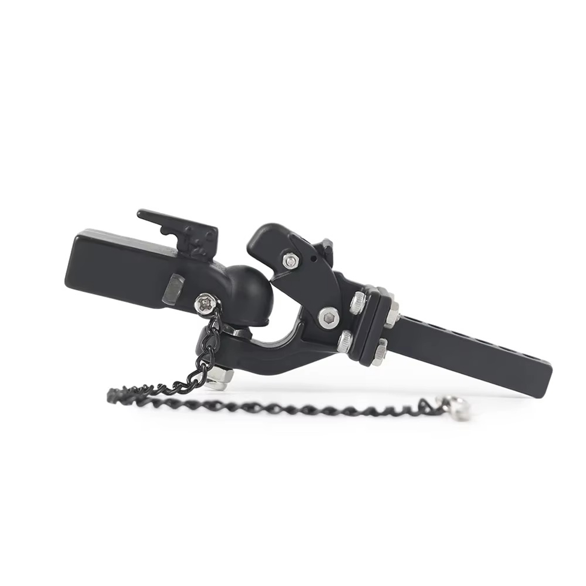 AliExpress Metal Trailer Head Rescue Tow Hook M3 Hitch Mount for 1/10 RC Crawler TRX4 TRX6 SCX10 90046 D90 Redcat GEN 8 Scout II CC01 TF2, view 2