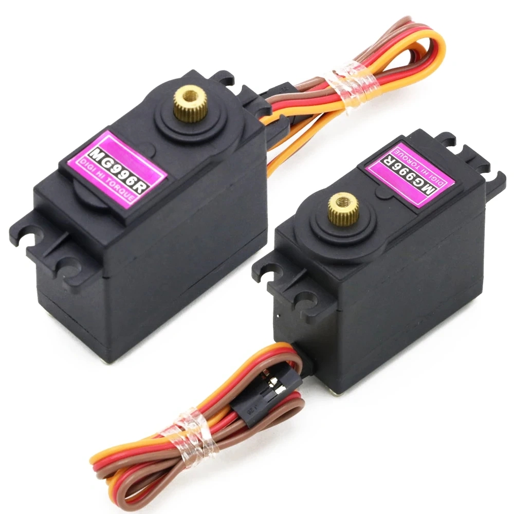 AliExpress MG996R Digital Servo 4.8-6.0V High Torque With Metal Gear For Futaba JR 1/8 1/10 RC Car Helicopter Robot Boat Play Toys DIY, view 2