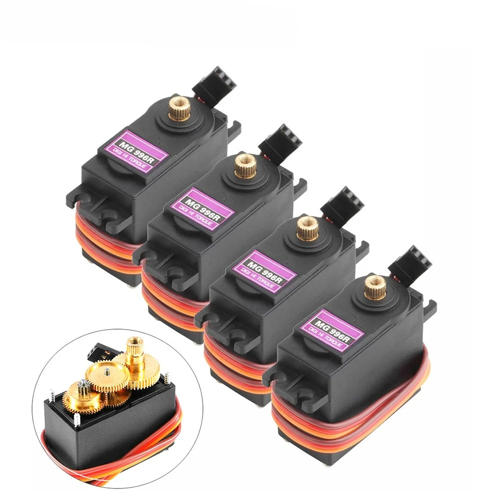 AliExpress MG996R Digital Servo 4.8-6.0V High Torque With Metal Gear For Futaba JR 1/8 1/10 RC Car Helicopter Robot Boat Play Toys DIY, view 4