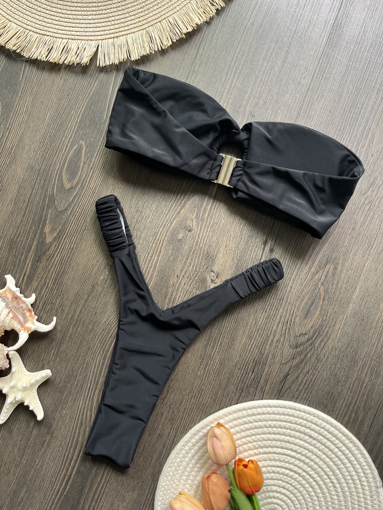 AliExpress Micro Bikini Push Up Women Swimsuits 2024 Sexy Female Swimwear Brazilian Bikini Set Thong Biquini Swimming Suits Beachwear, view 2